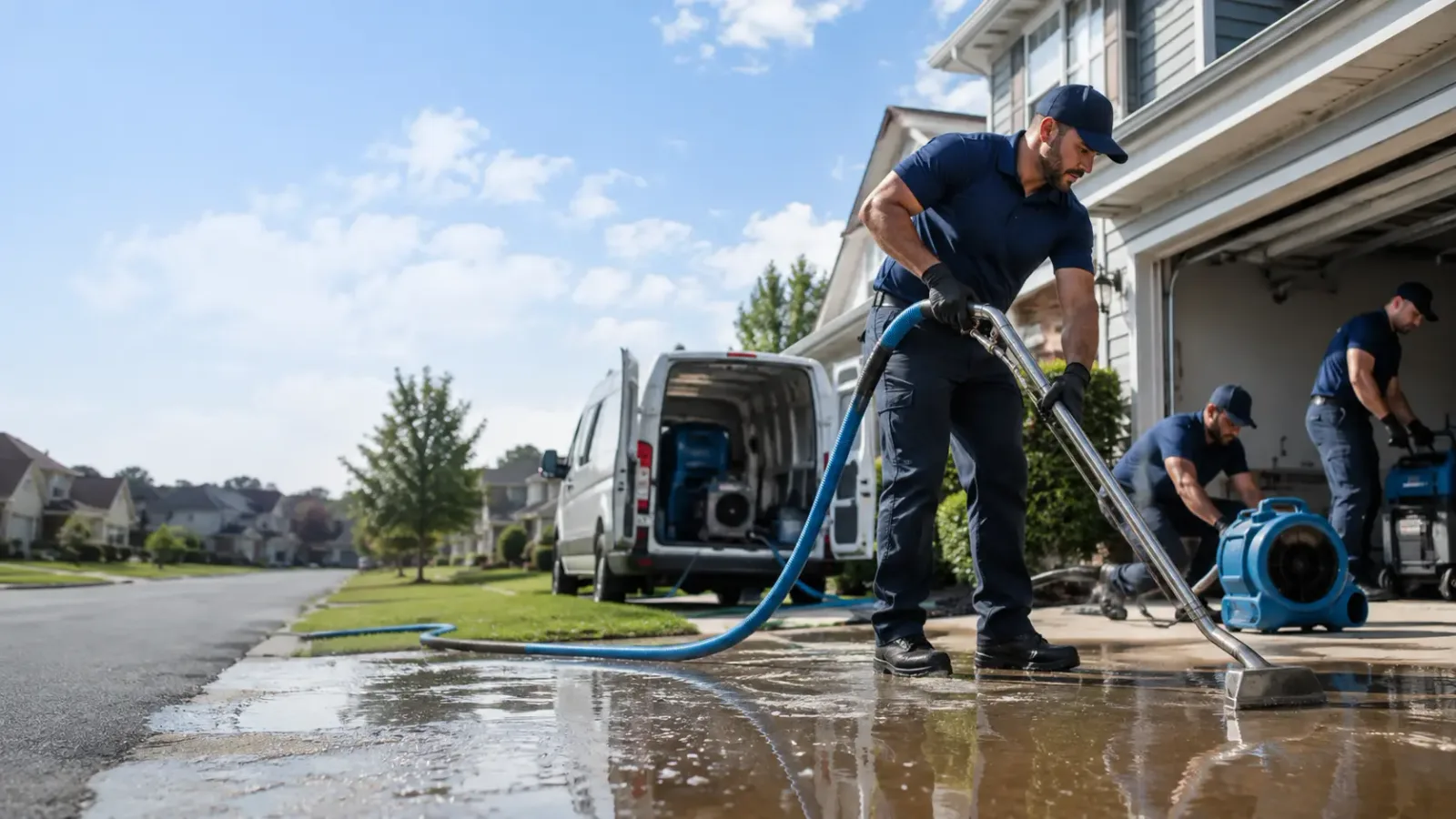 Flood Damage Restoration in White Cloud, KS